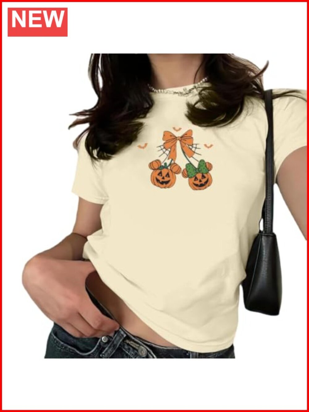 Women's Bow Cherry Graphic T-Shirt Short Sleeve Crew Neck Coquette Tee